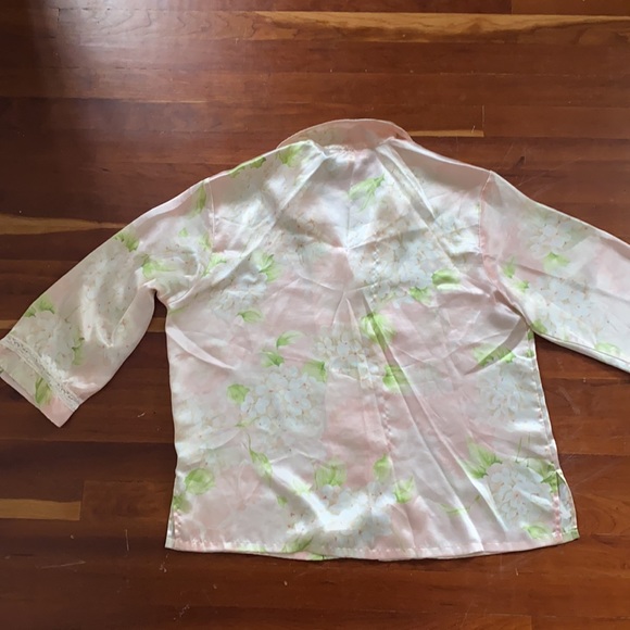 Oscar de la Renta Pink Label Pajama set - Picture 3 of 16